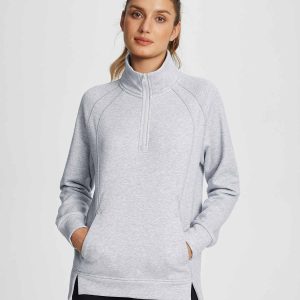 Evergreen Cozy Fleece Half-zip Pullover - Harbor Mist / Xl