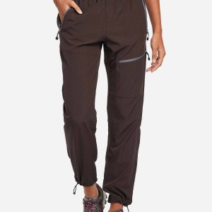 Laureate Upf50+ Dwr Hiking Pants (petite) - Dark Brown / 3xl