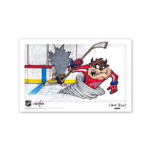 Tasmanian Devil Washington Capitals 11" x 17" Looney Tunes Poster Print