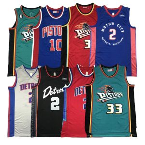 2024 Detroit Team Basketball Jersey for Mens Stitched Basketball Uniform Retro Jersey Sport Wear Cade Cunningham Jersey