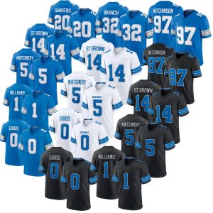 Detroit Lions Football Jerseys