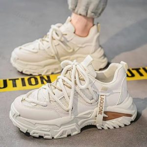 Men Casual Sports Shoes 2025 Summer Anti-slippery Mesh Breathable Outdoor Running Shoes Student Fashion Male Sneakers Zapatil