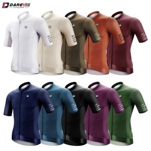DAREVIE Cycling Jersey SPF 50 Anti-Uv Training Level Slim Fit
