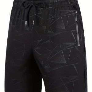 Men's Quick-Drying Sports Shorts,Summer With Pockets Breathable For Running, Fitness, Training7025