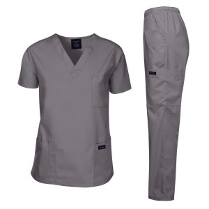 Medical Uniform Unisex Scrubs Set Scrub Top and Pants