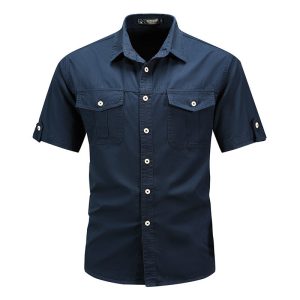 Men Short Sleeve High-end Shirt