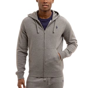 Men'S Everyday Full Zip Fleece Hoodie